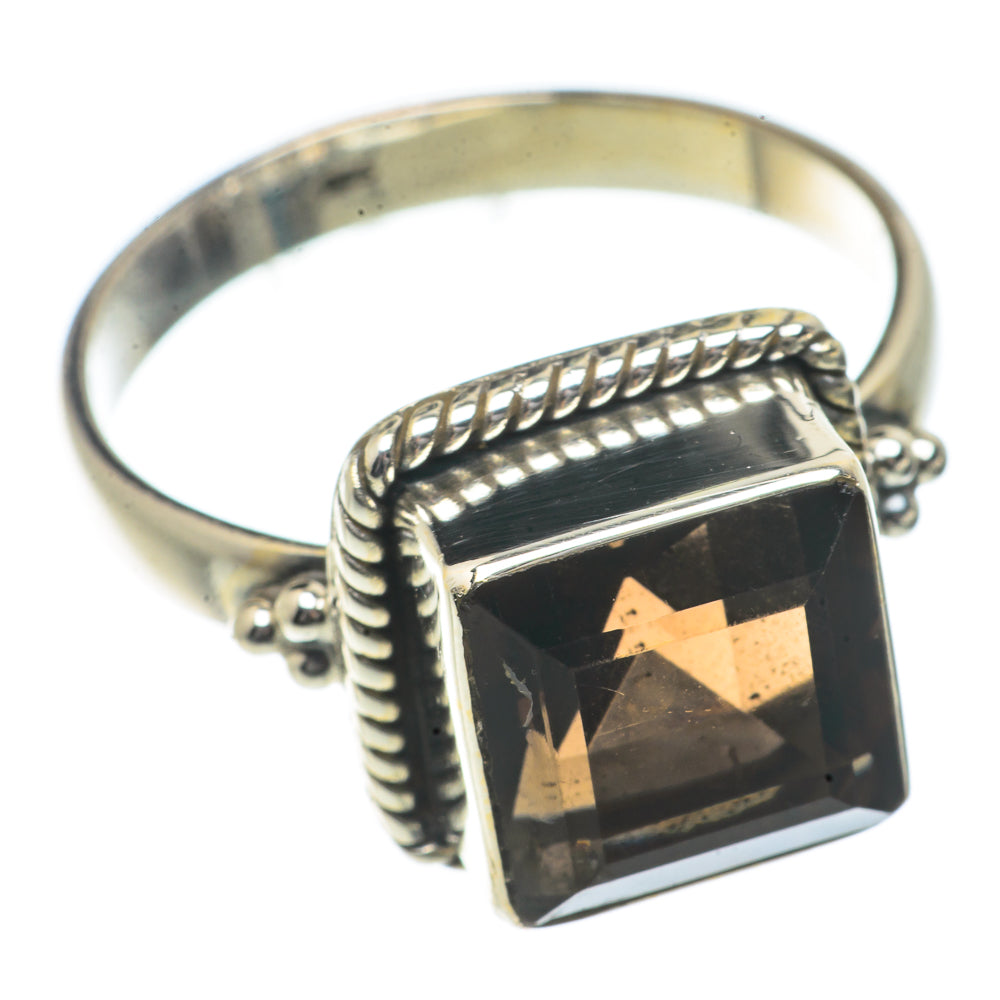 Smoky Quartz Rings handcrafted by Anasilvercos - RING66662