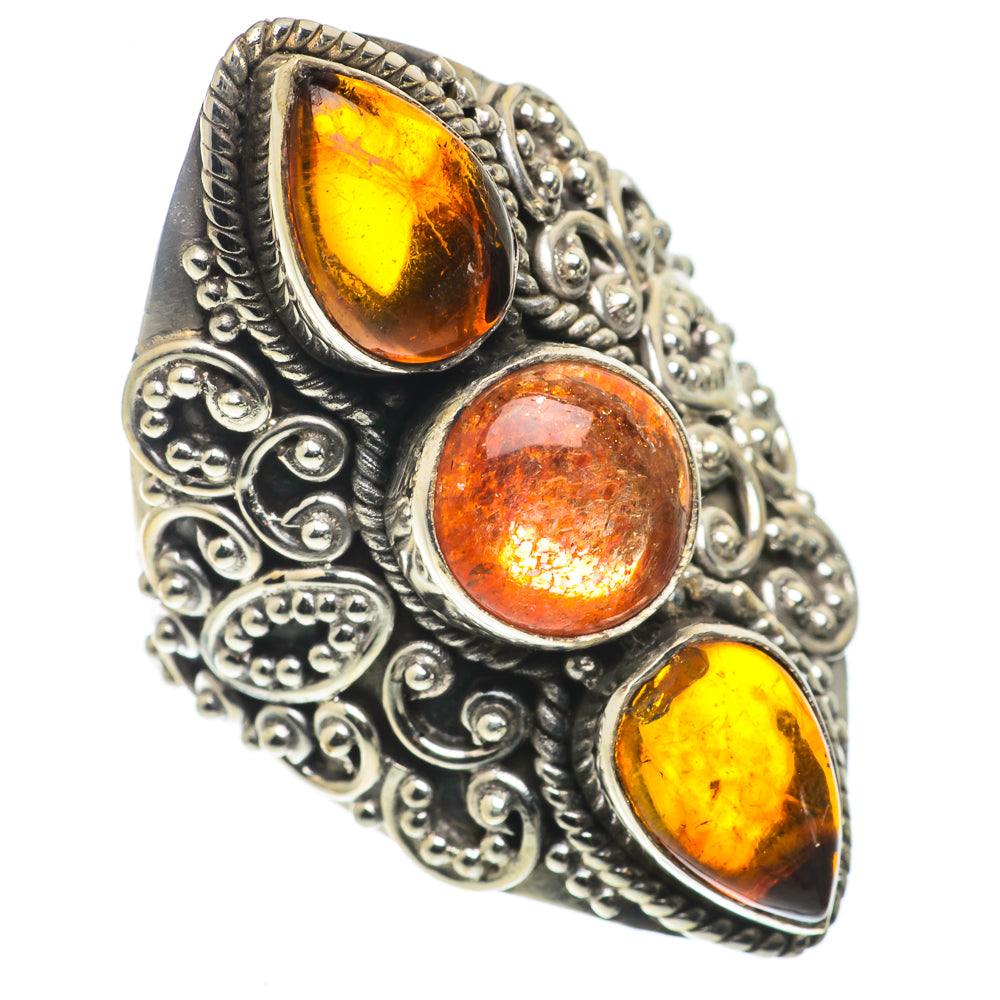 Sunstone Rings handcrafted by Anasilvercos - RING66675