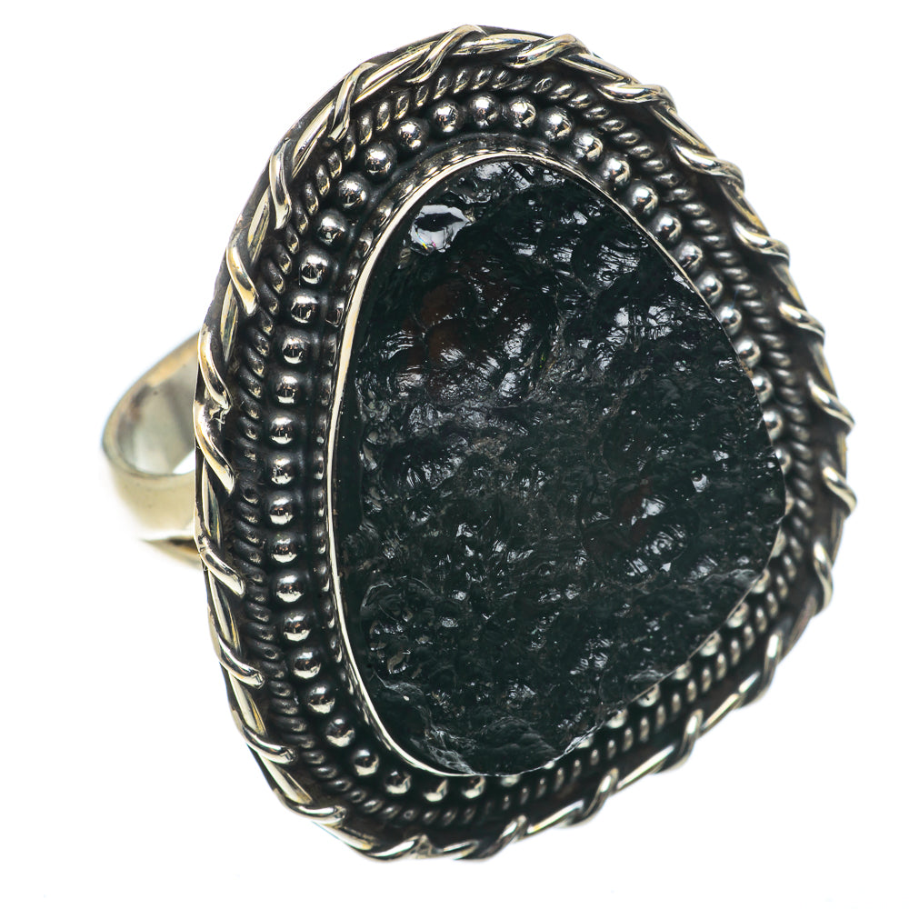 Tektite Rings handcrafted by Anasilvercos - RING66685