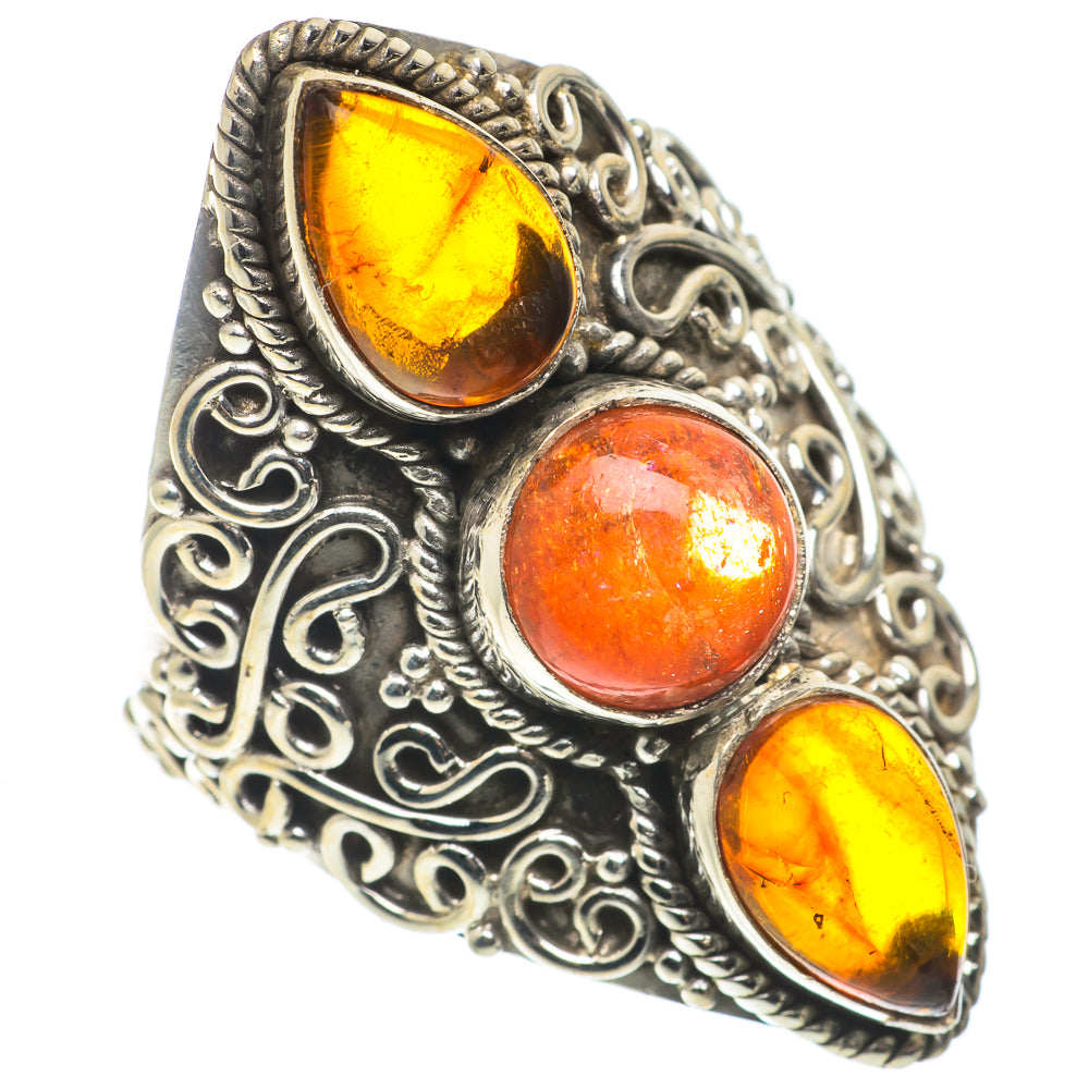 Sunstone Rings handcrafted by Anasilvercos - RING66712