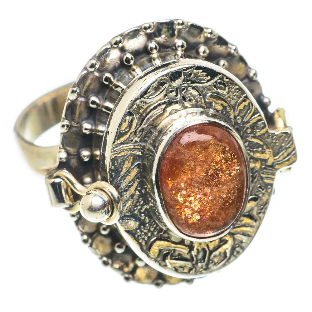Sunstone Rings handcrafted by Anasilvercos - RING66713