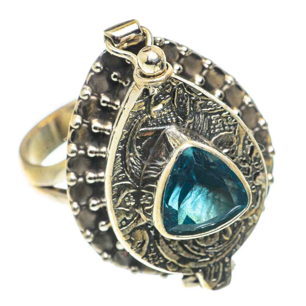 Blue Topaz Rings handcrafted by Anasilvercos - RING66730