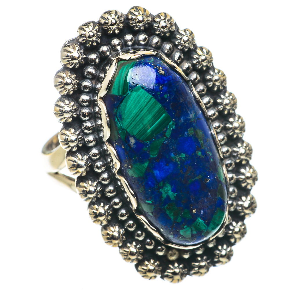 Azurite Rings handcrafted by Anasilvercos - RING66749