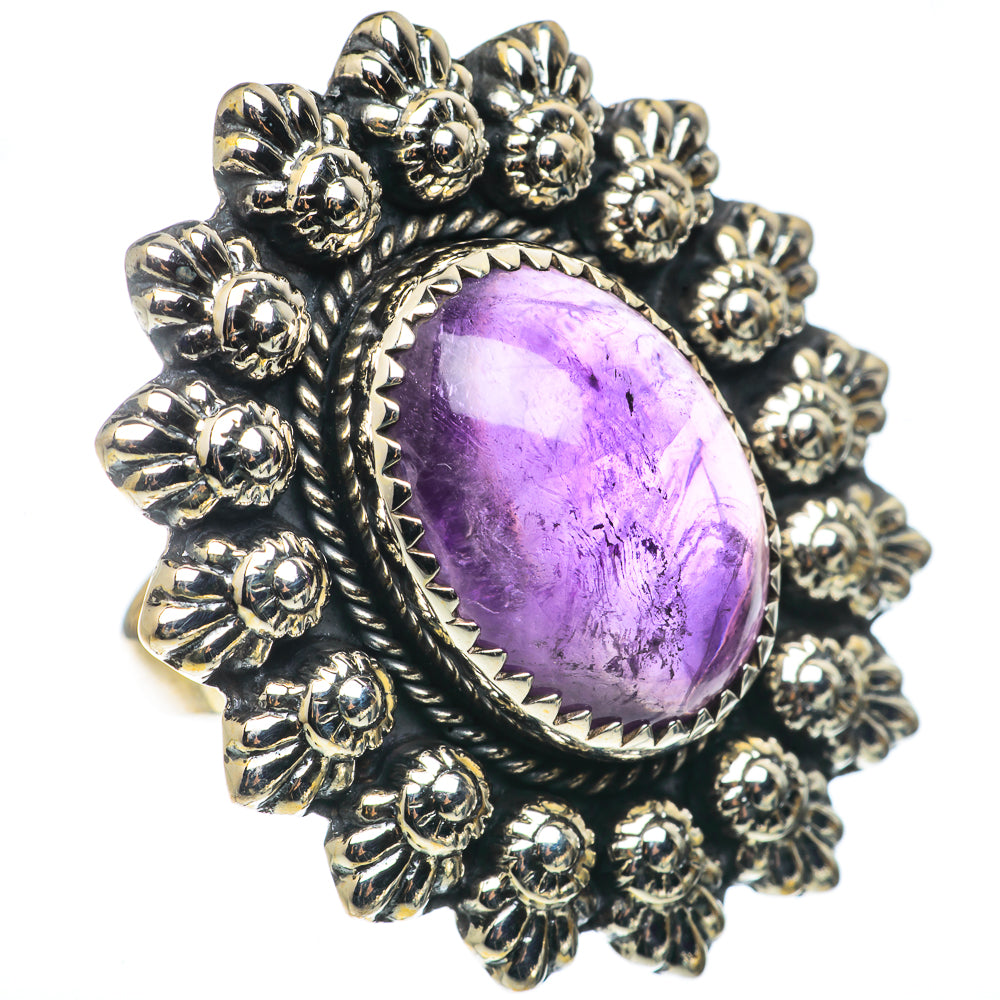 Amethyst Rings handcrafted by Anasilvercos - RING66765