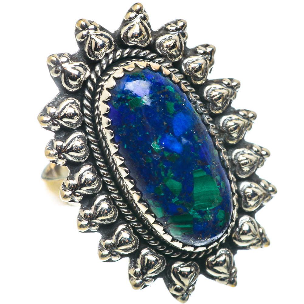 Azurite Rings handcrafted by Anasilvercos - RING66772
