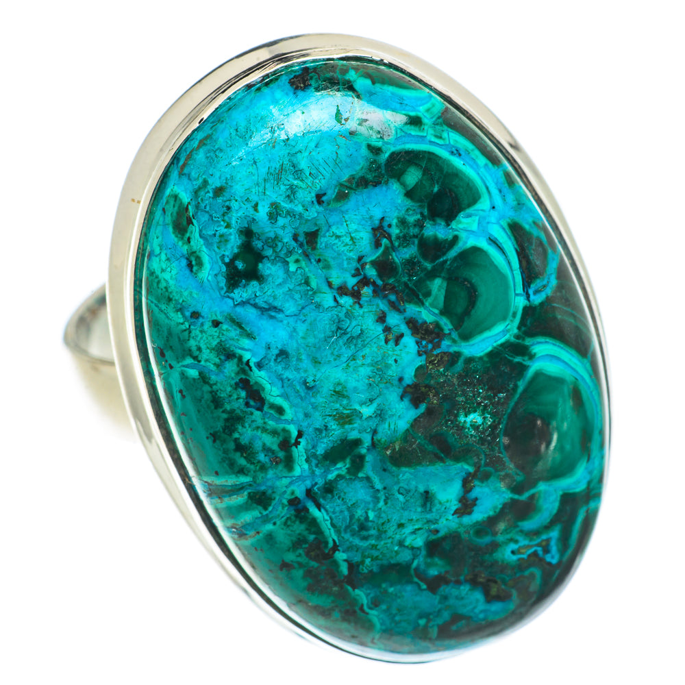 Chrysocolla Rings handcrafted by Anasilvercos - RING66773