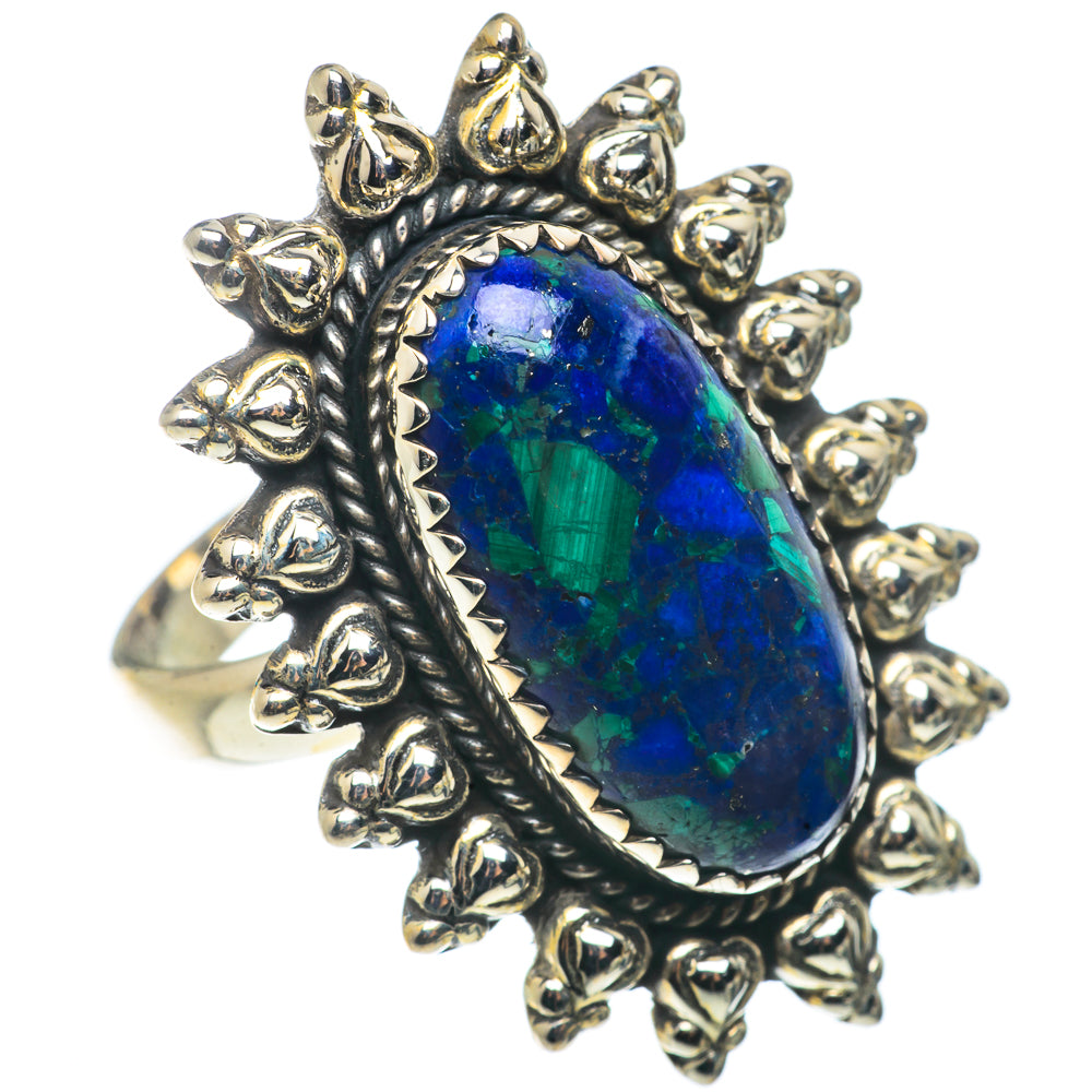 Azurite Rings handcrafted by Anasilvercos - RING66794