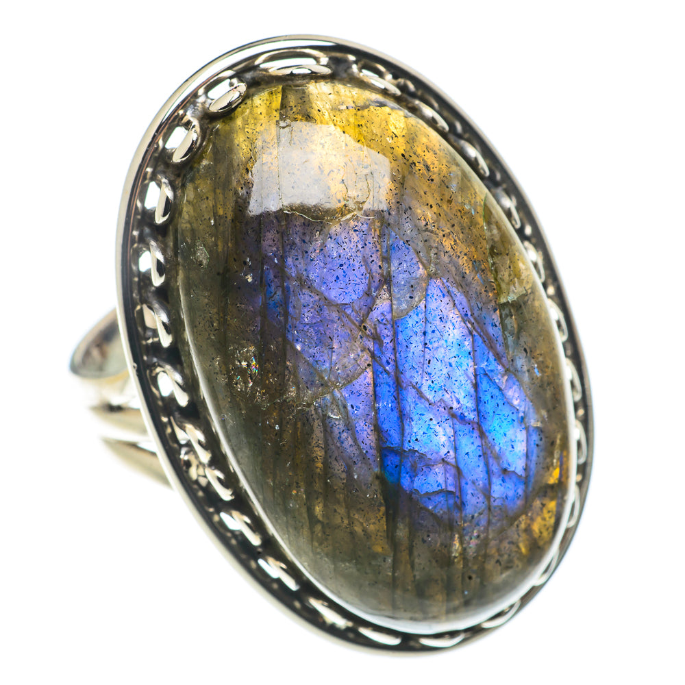Labradorite Rings handcrafted by Anasilvercos - RING66795