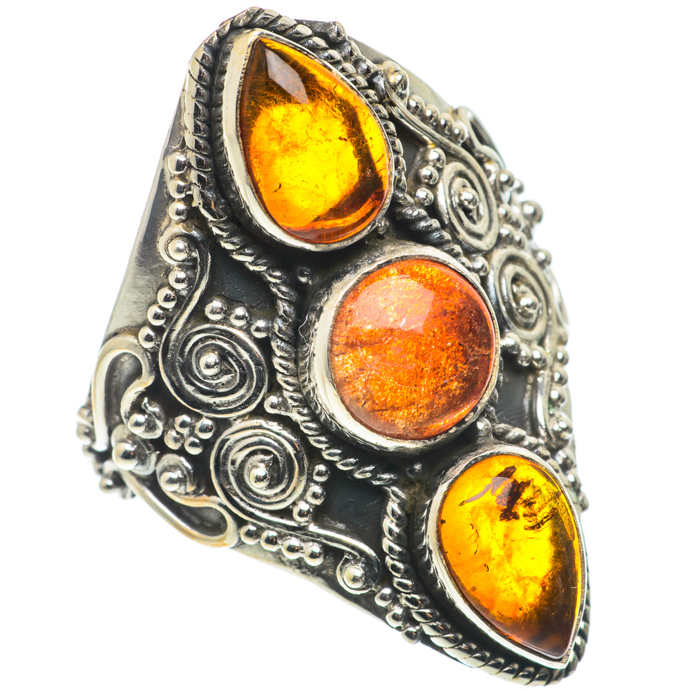 Sunstone Rings handcrafted by Anasilvercos - RING66822
