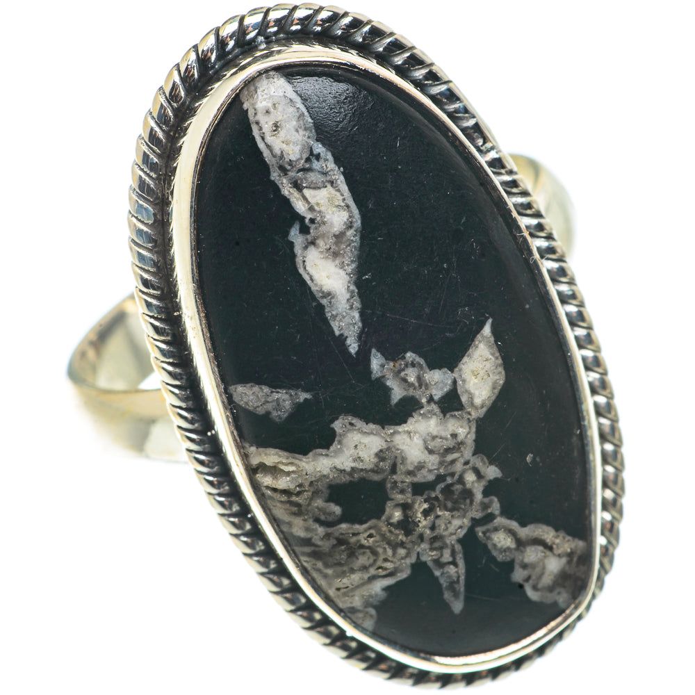 Chrysanthemum Stone Rings handcrafted by Anasilvercos - RING66826