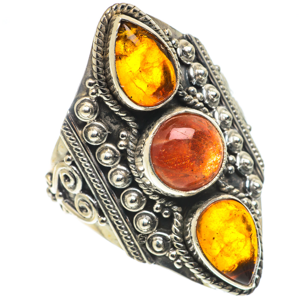 Sunstone Rings handcrafted by Anasilvercos - RING66834
