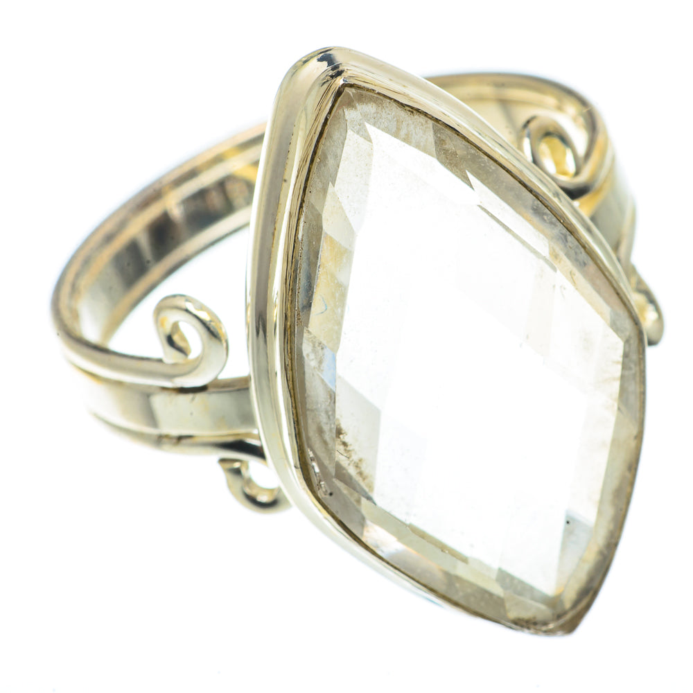 White Quartz Rings handcrafted by Anasilvercos - RING66841