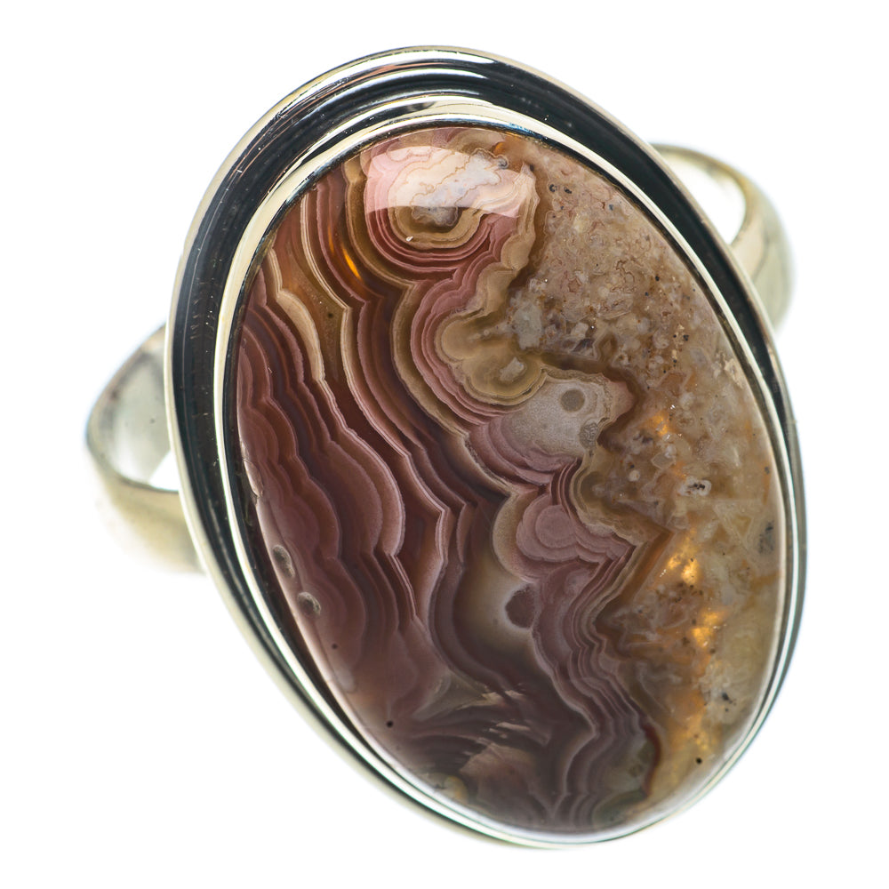 Crazy Lace Agate Rings handcrafted by Anasilvercos - RING66845