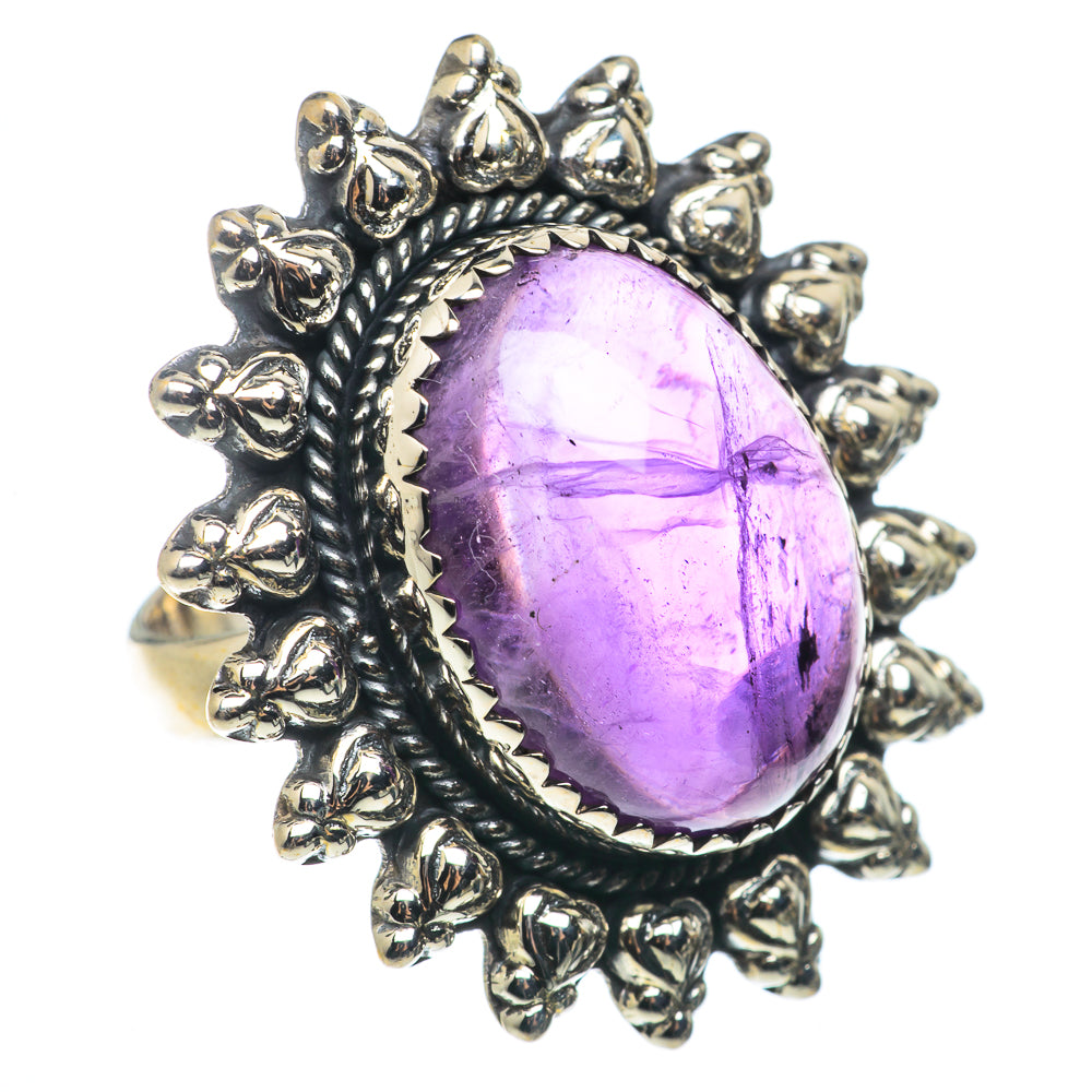 Amethyst Rings handcrafted by Anasilvercos - RING66847