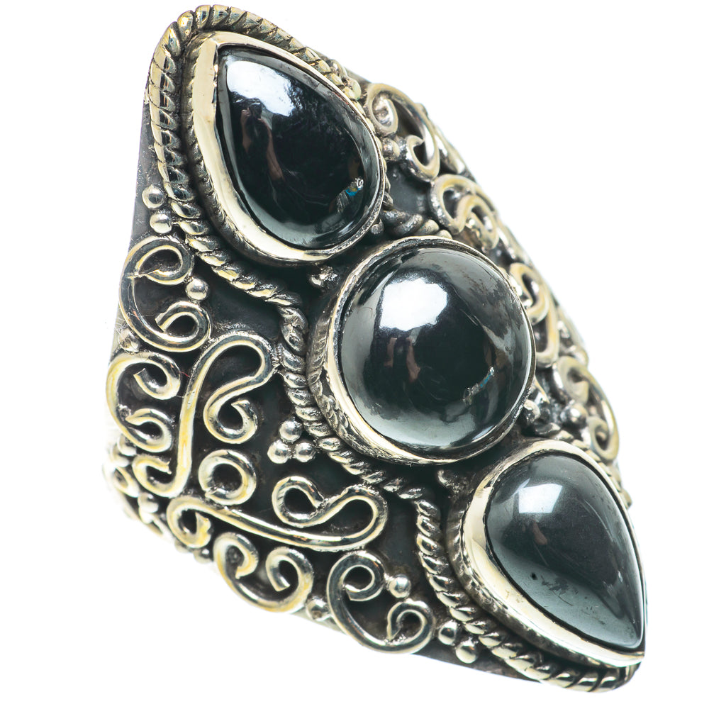 Hematite Rings handcrafted by Anasilvercos - RING66848