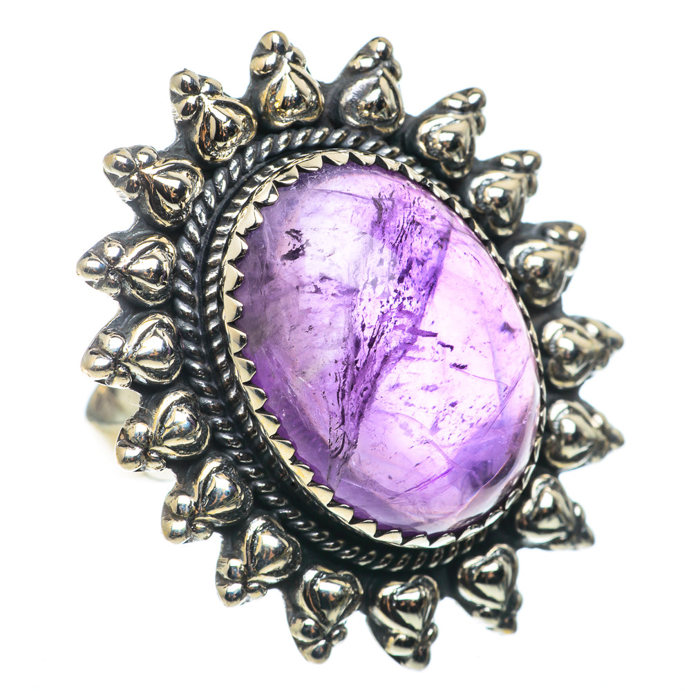 Amethyst Rings handcrafted by Anasilvercos - RING66863