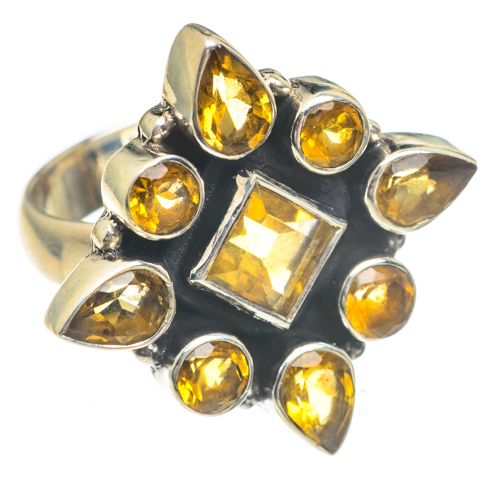 Citrine Rings handcrafted by Anasilvercos - RING66869