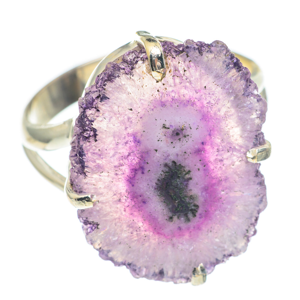 Amethyst Stalactite Rings handcrafted by Anasilvercos - RING66875