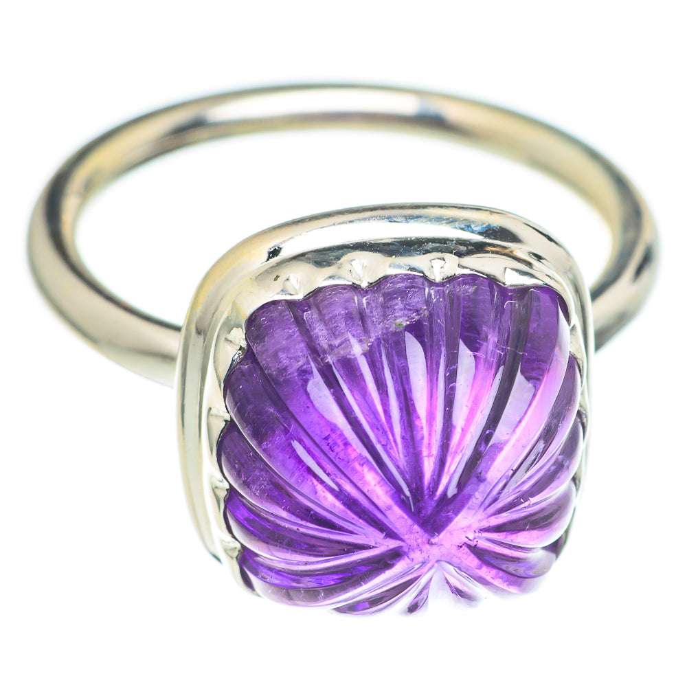 Amethyst Stalactite Rings handcrafted by Anasilvercos - RING66876