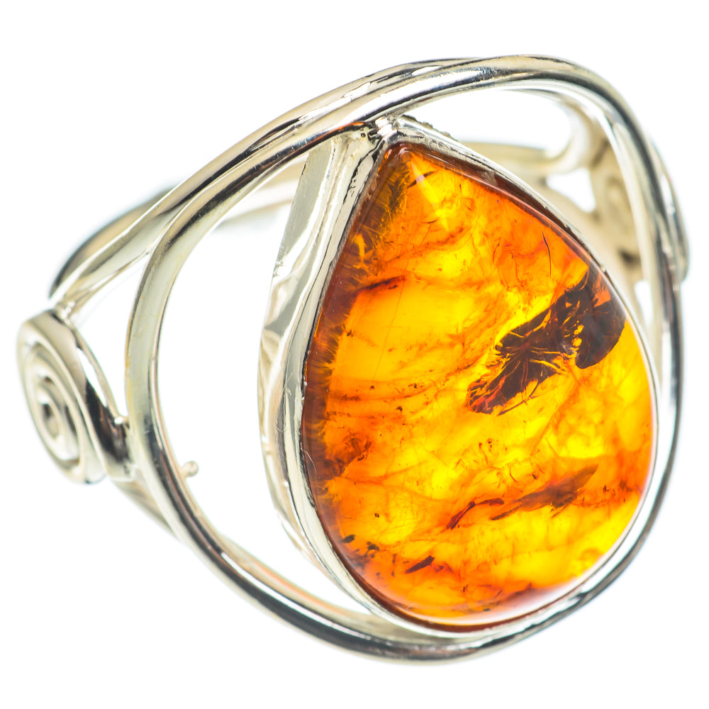 Baltic Amber Rings handcrafted by Anasilvercos - RING66897