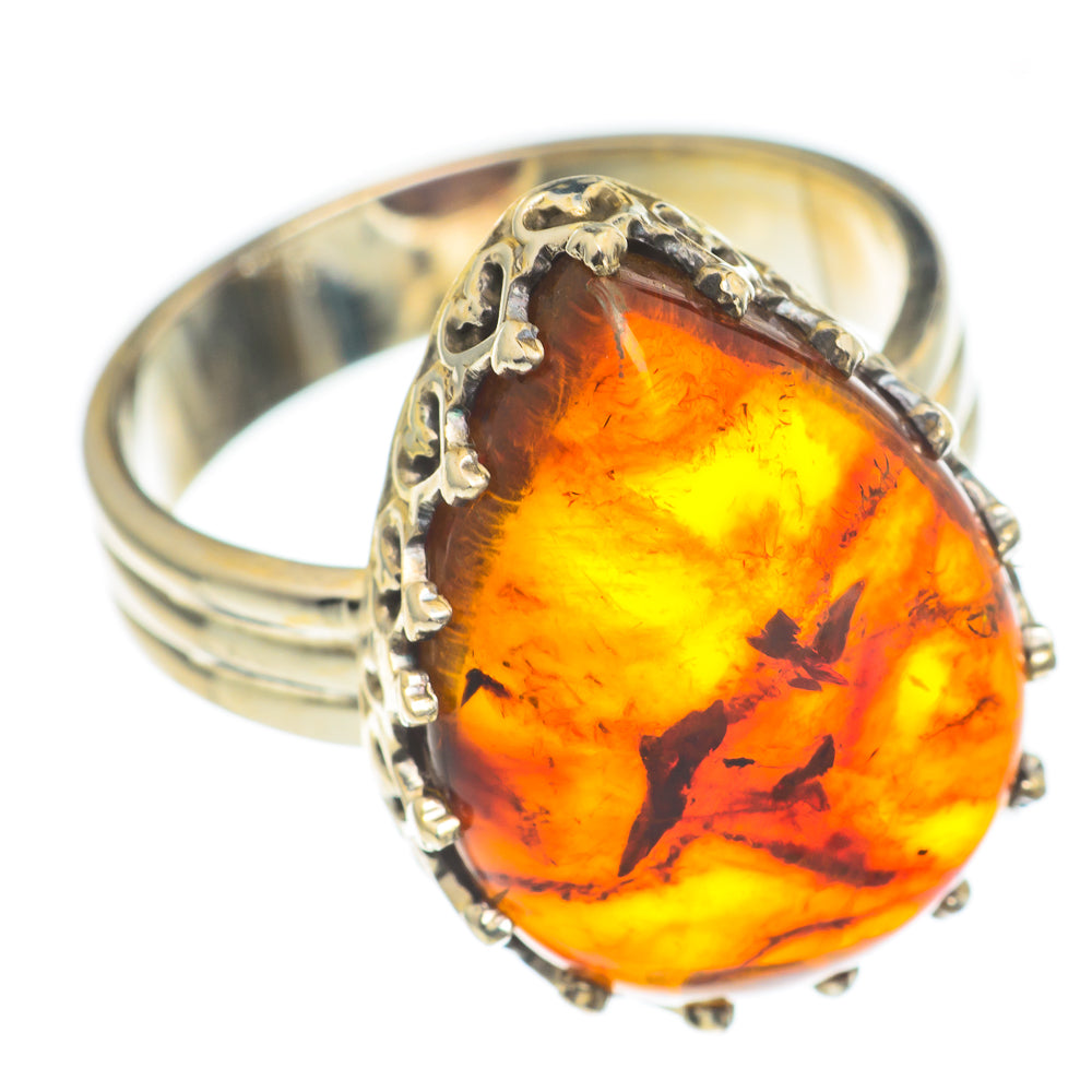 Baltic Amber Rings handcrafted by Anasilvercos - RING66898