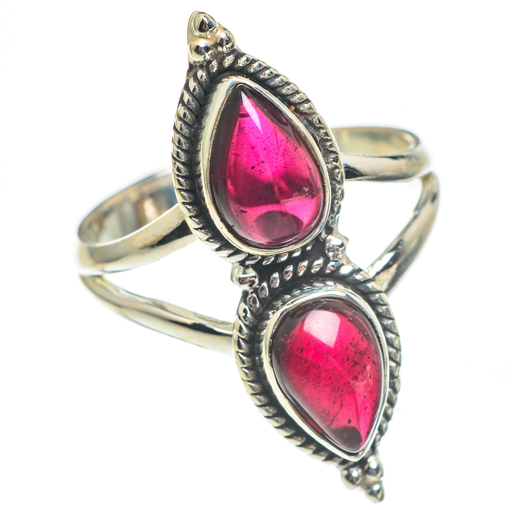Garnet Rings handcrafted by Anasilvercos - RING66902