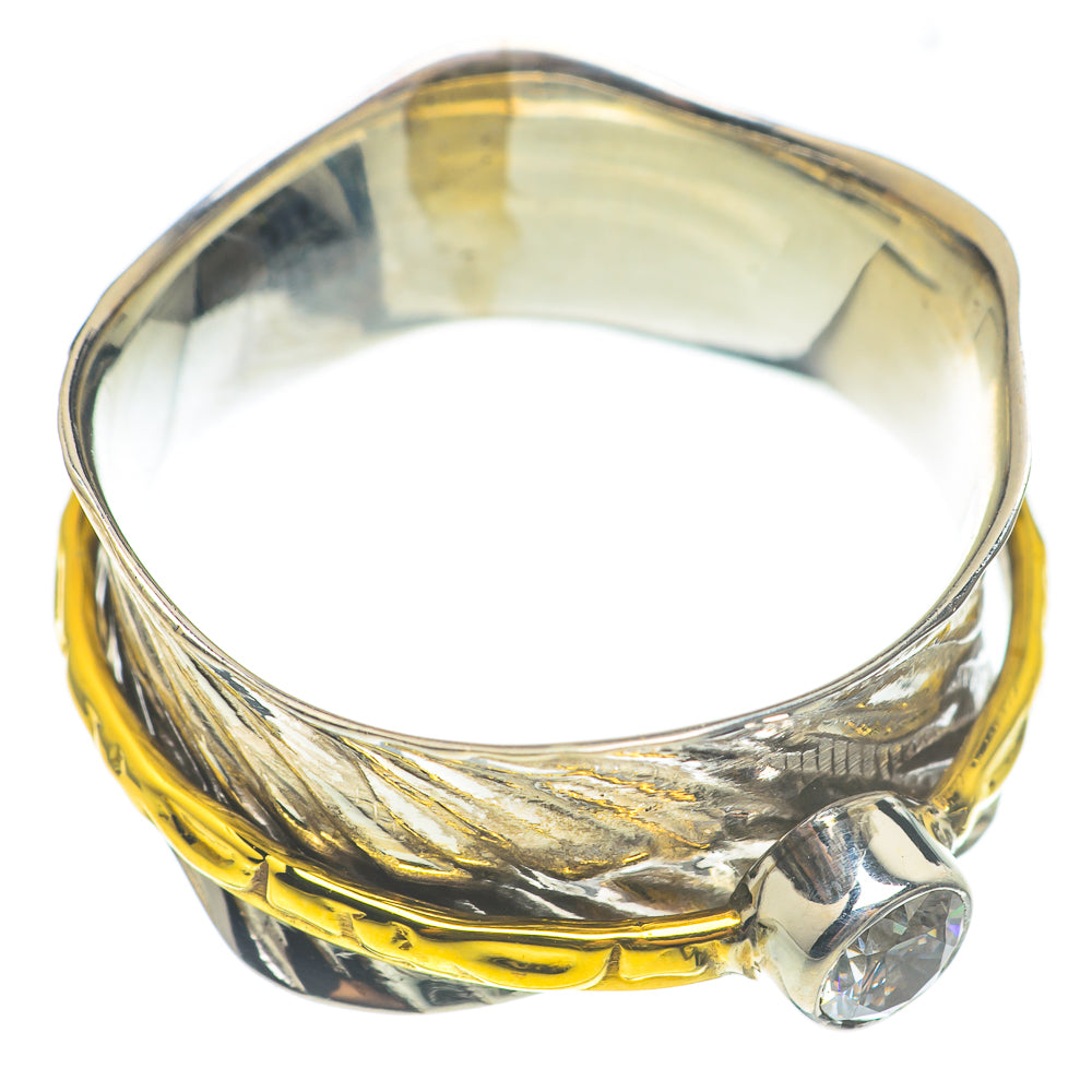 White Quartz Copper Rings handcrafted by Anasilvercos - RING66906