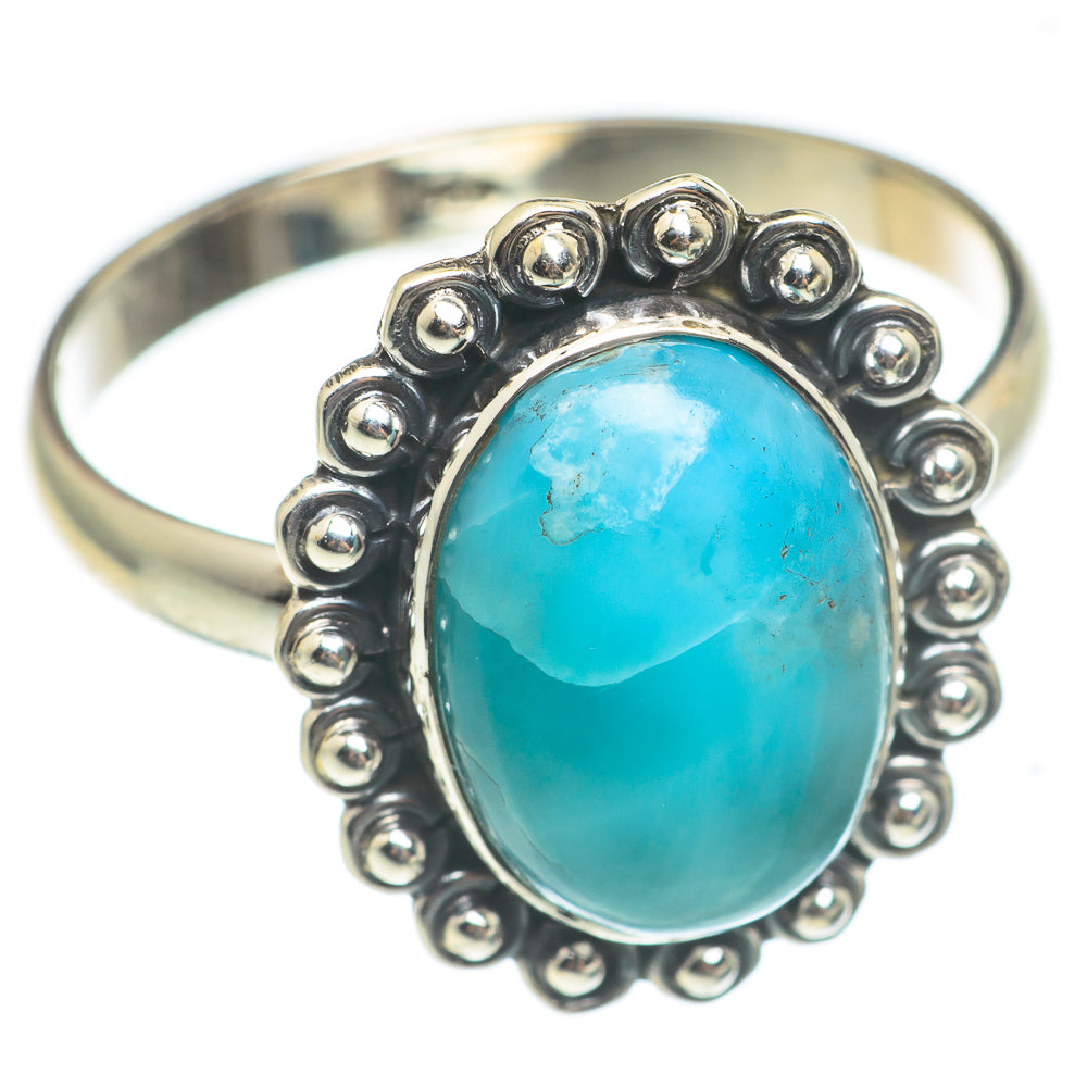 Larimar Rings handcrafted by Anasilvercos - RING66919