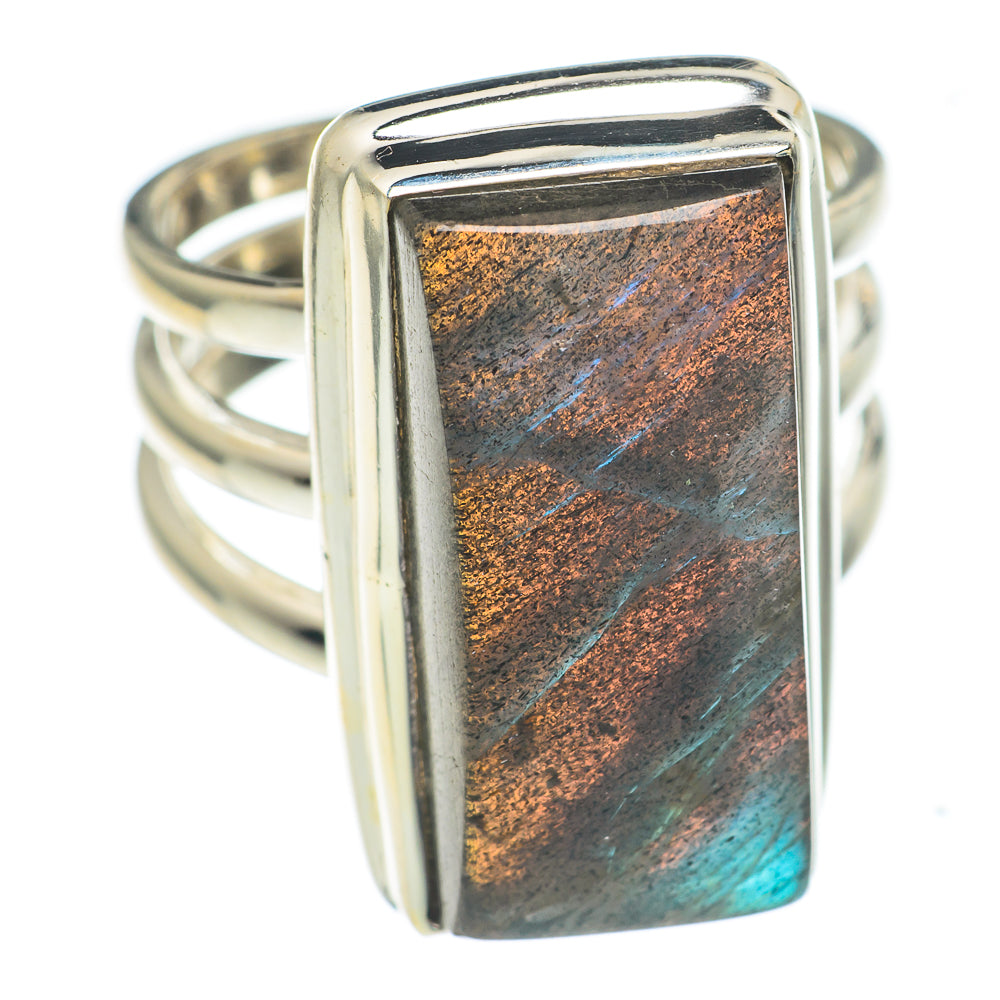 Labradorite Rings handcrafted by Anasilvercos - RING66920
