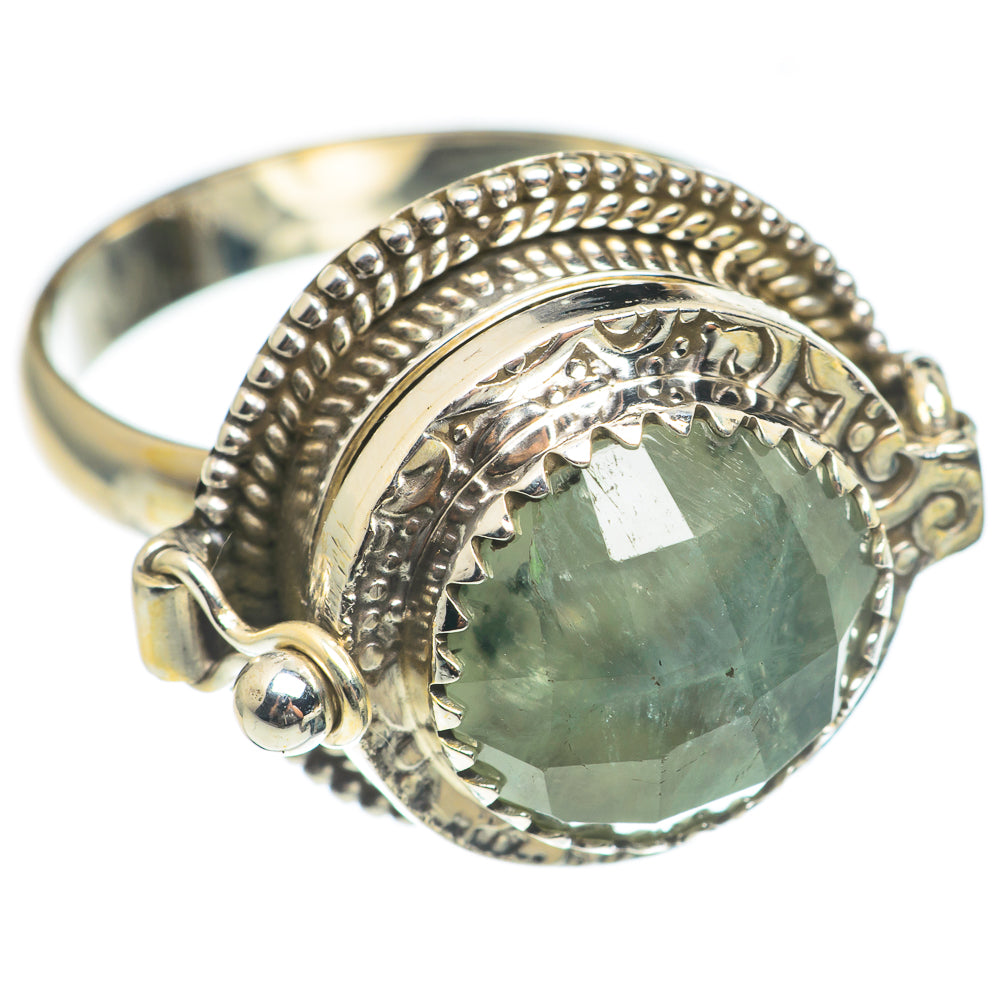 Prehnite Rings handcrafted by Anasilvercos - RING66922