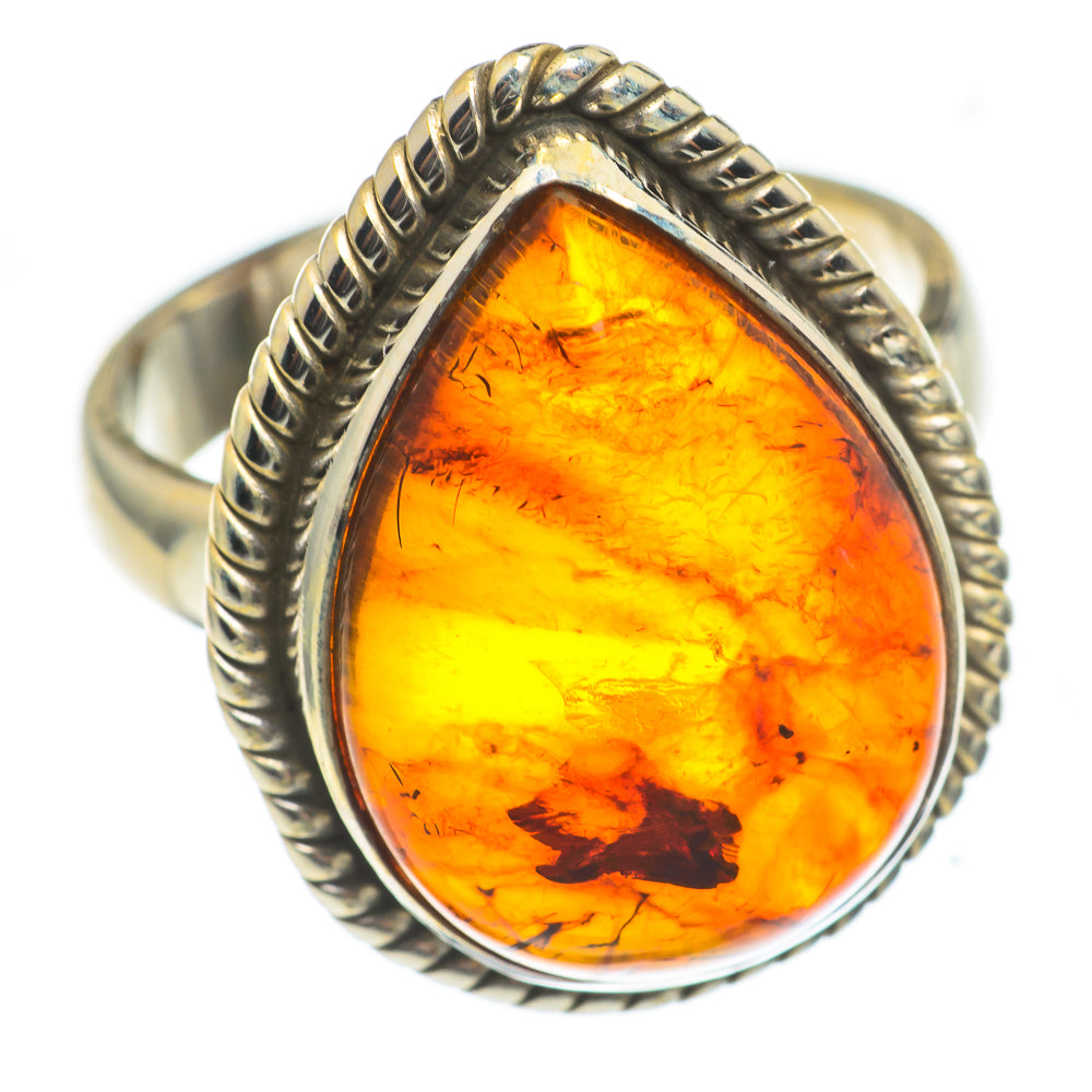 Baltic Amber Rings handcrafted by Anasilvercos - RING66926