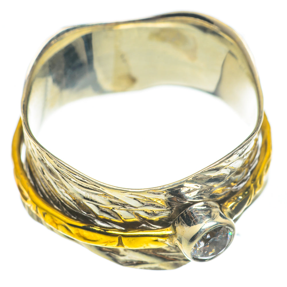 White Quartz Copper Rings handcrafted by Anasilvercos - RING66935