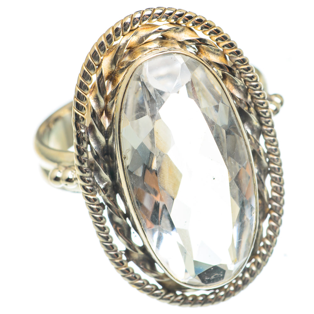 White Quartz Rings handcrafted by Anasilvercos - RING66937