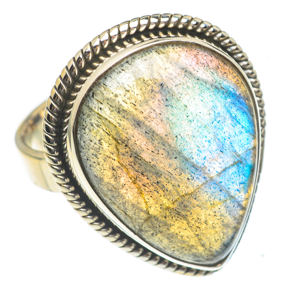 Labradorite Rings handcrafted by Anasilvercos - RING66938