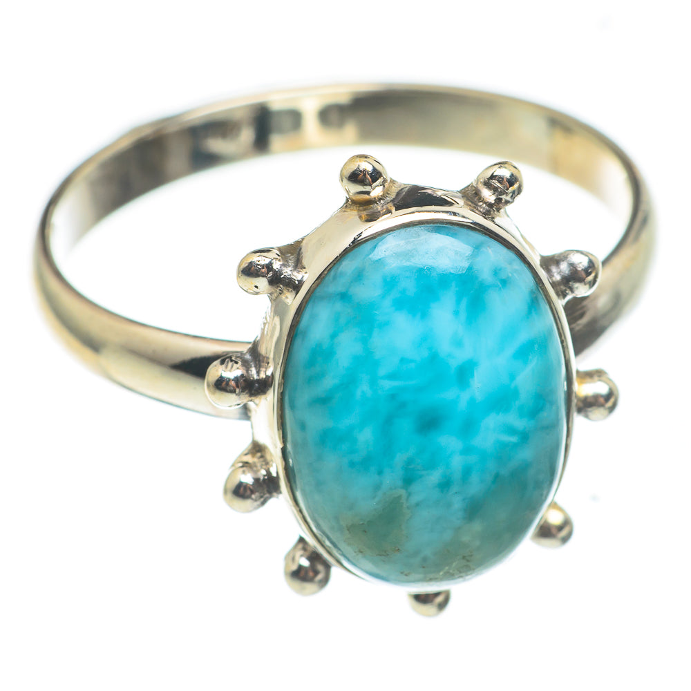 Larimar Rings handcrafted by Anasilvercos - RING66939