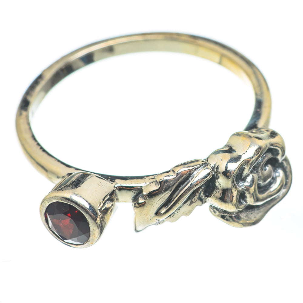 Garnet Rings handcrafted by Anasilvercos - RING66953
