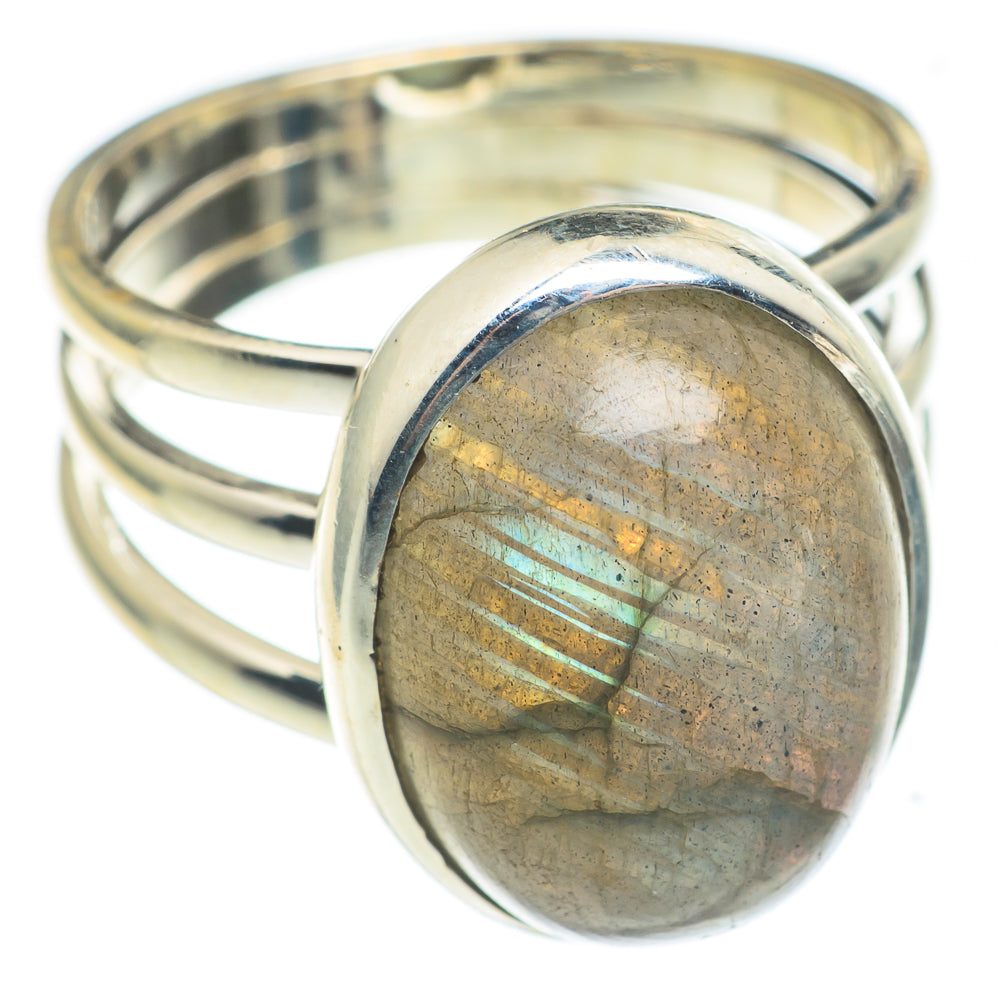 Labradorite Rings handcrafted by Anasilvercos - RING66965