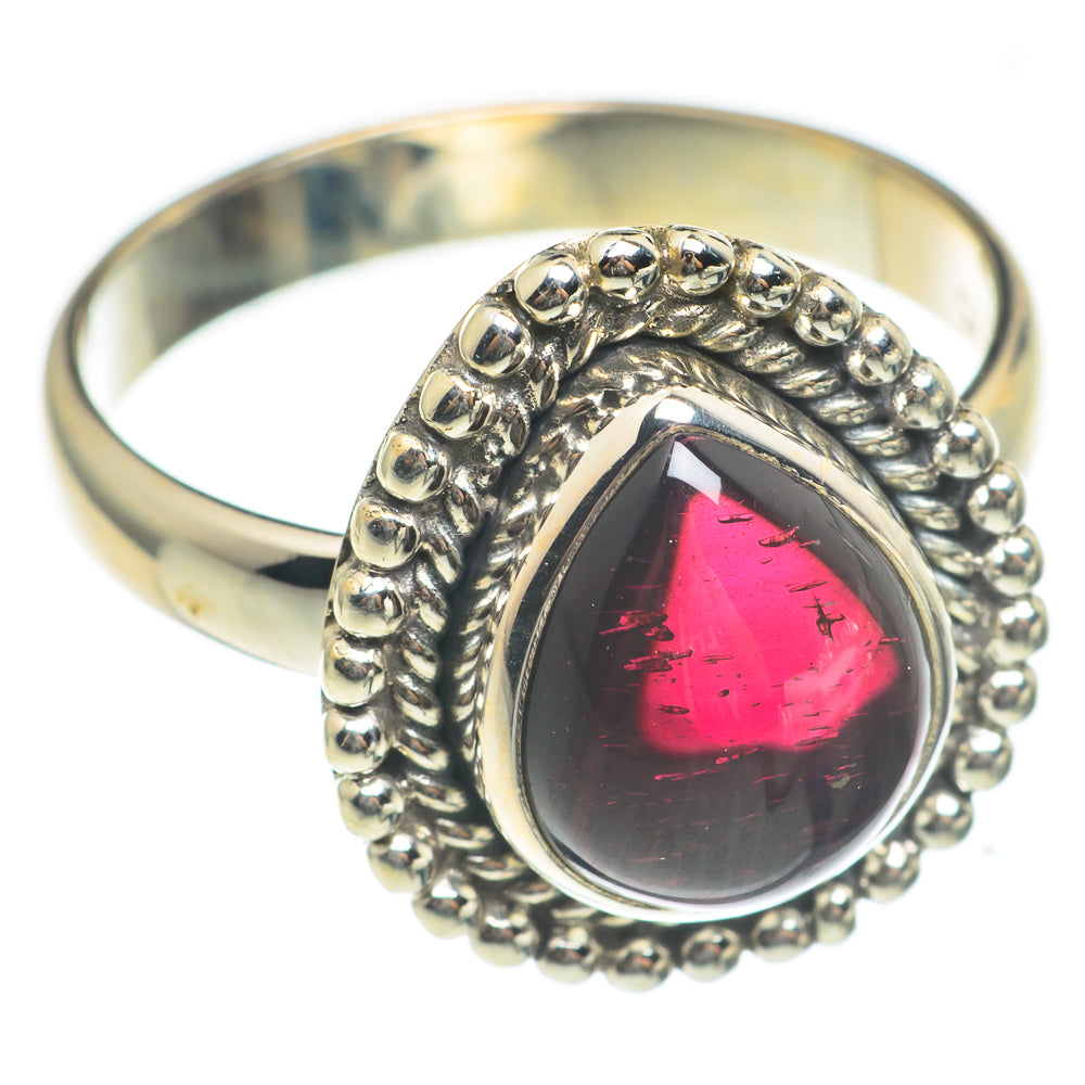 Garnet Rings handcrafted by Anasilvercos - RING66978