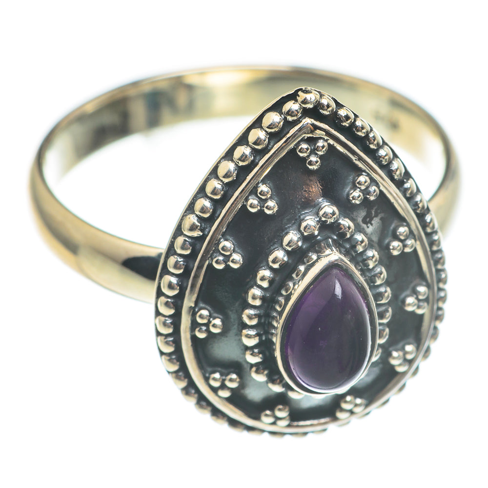 Amethyst Rings handcrafted by Anasilvercos - RING66980