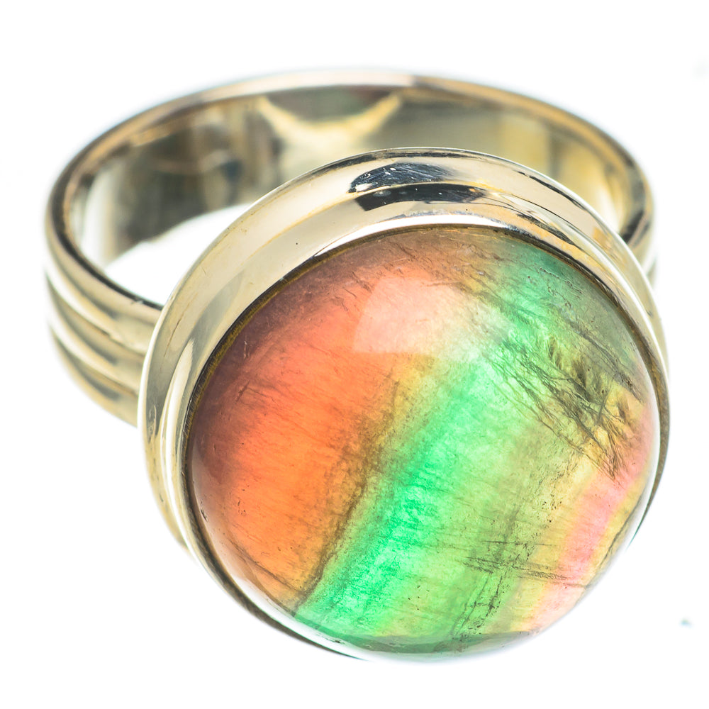 Green Fluorite Rings handcrafted by Anasilvercos - RING66986