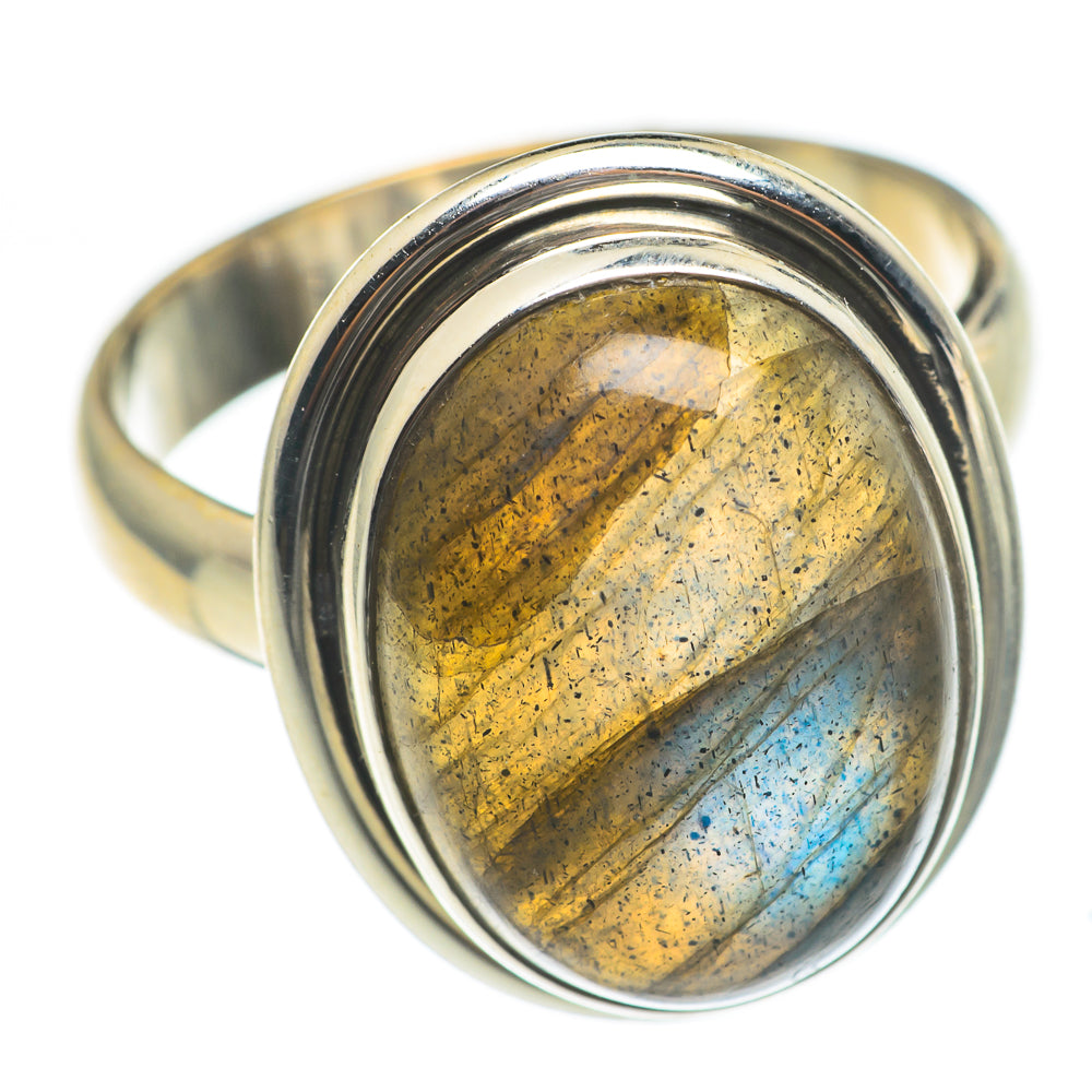 Labradorite Rings handcrafted by Anasilvercos - RING66988