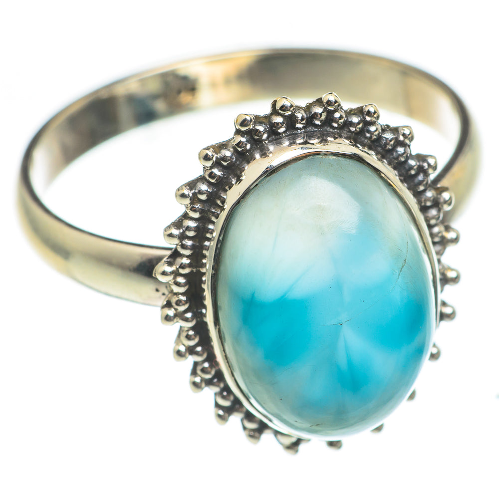 Larimar Rings handcrafted by Anasilvercos - RING66989