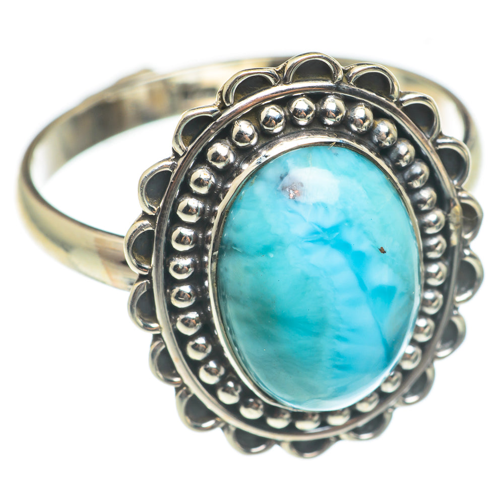Larimar Rings handcrafted by Anasilvercos - RING66991