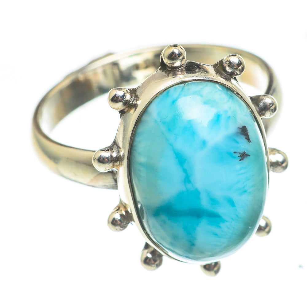 Larimar Rings handcrafted by Anasilvercos - RING66992