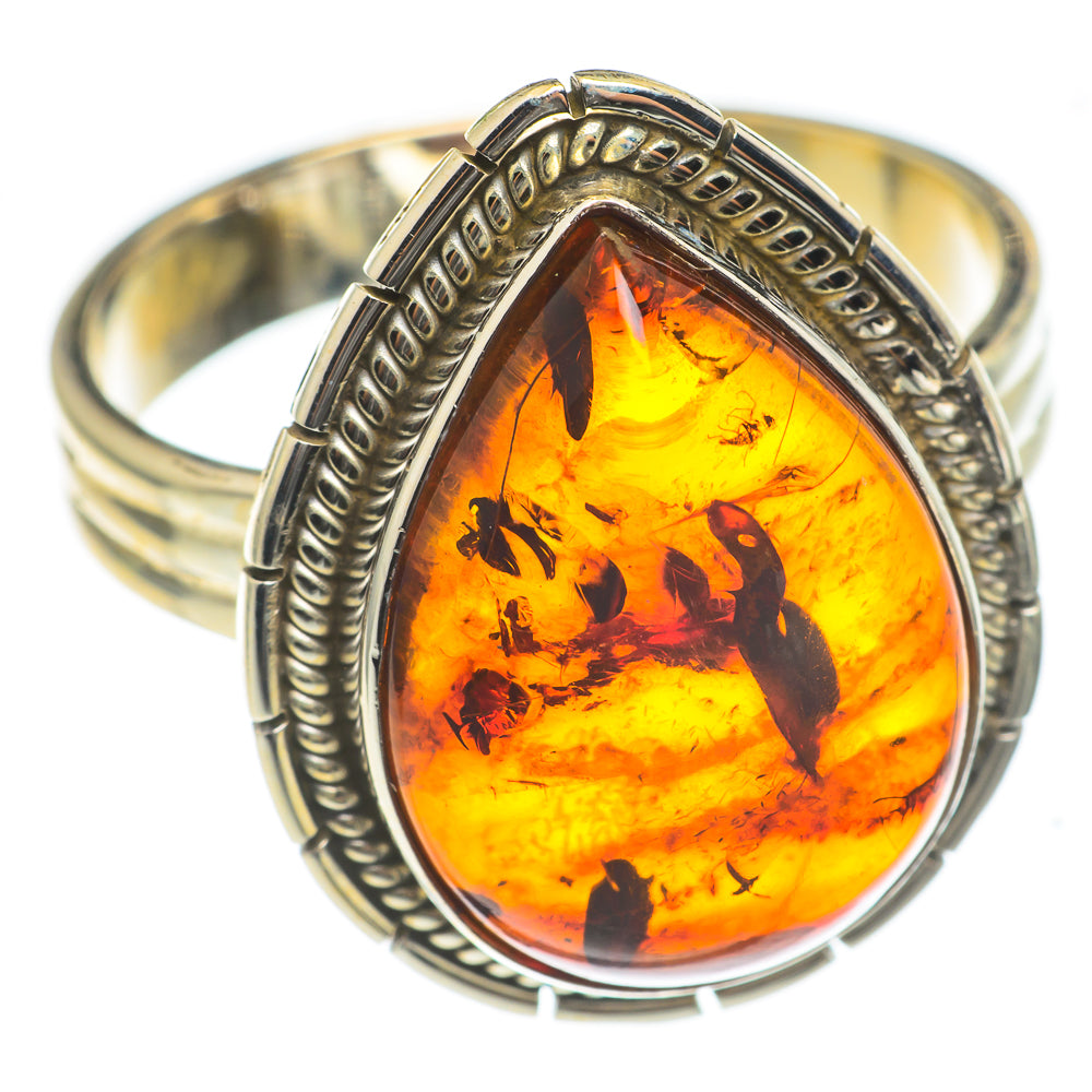 Baltic Amber Rings handcrafted by Anasilvercos - RING66997
