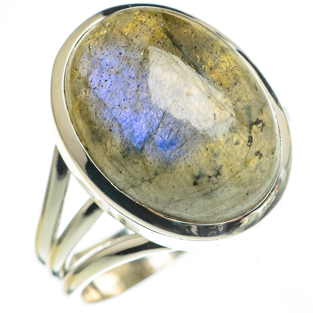 Labradorite Rings handcrafted by Anasilvercos - RING67008