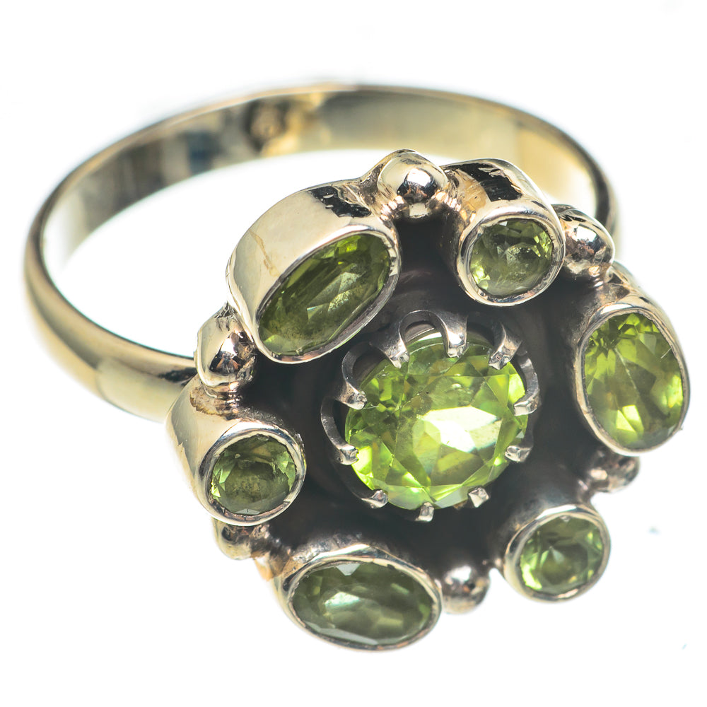Peridot Rings handcrafted by Anasilvercos - RING67012