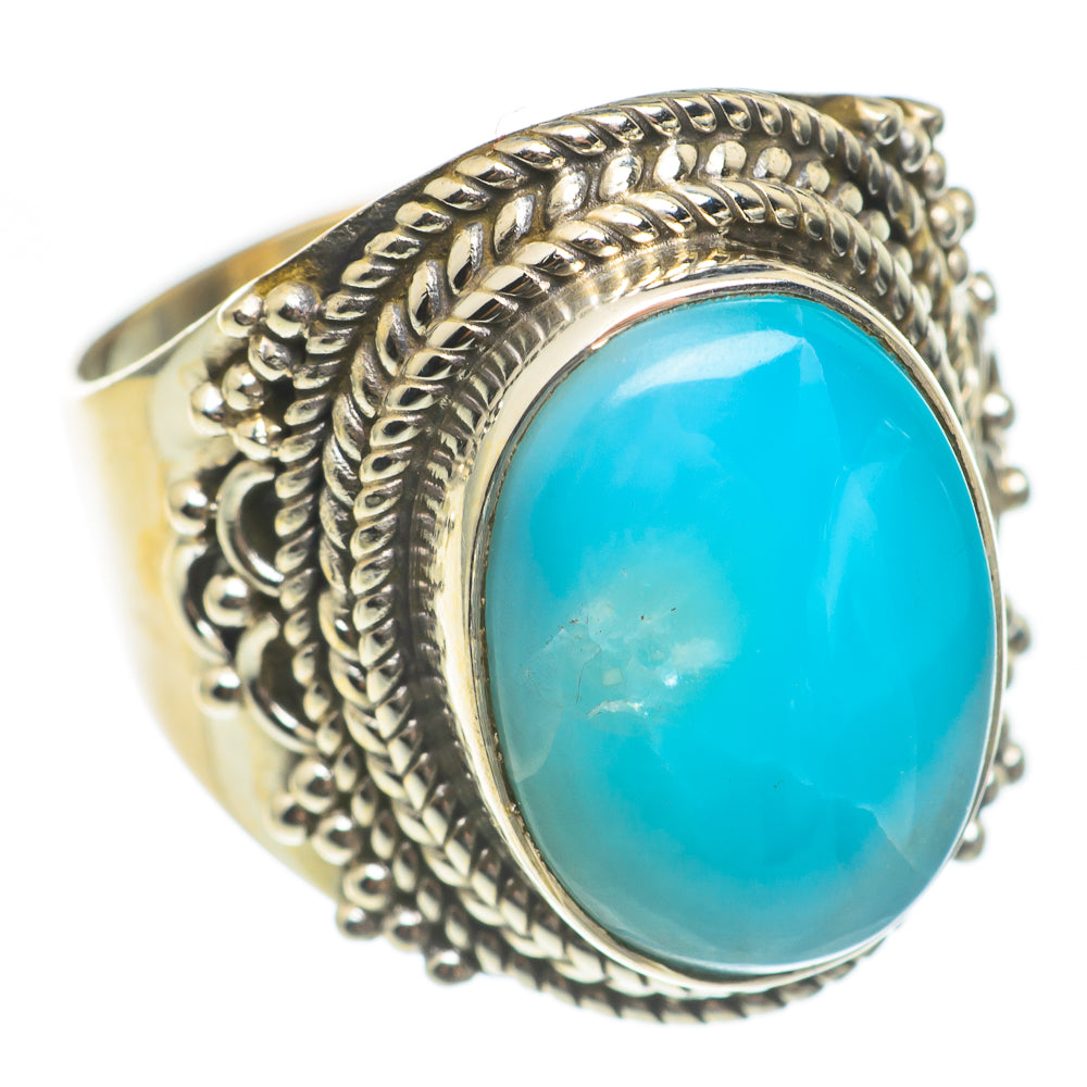 Larimar Rings handcrafted by Anasilvercos - RING67027