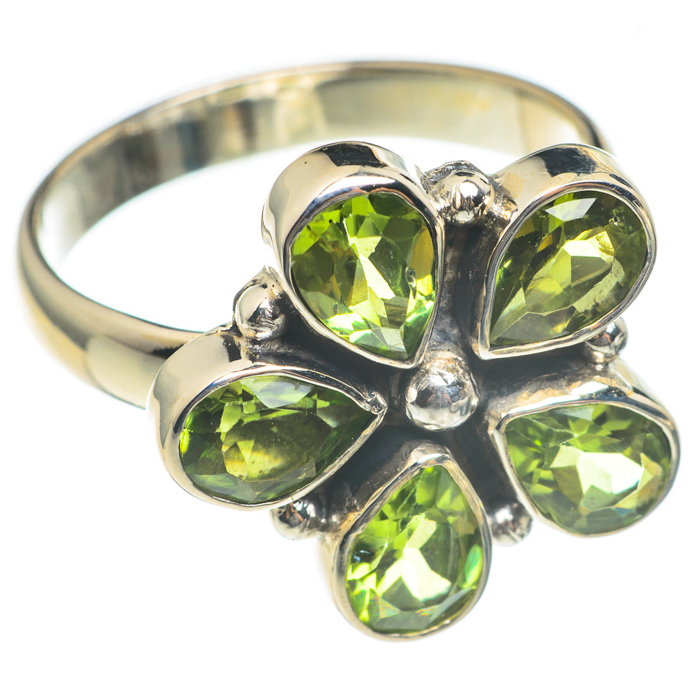 Peridot Rings handcrafted by Anasilvercos - RING67031