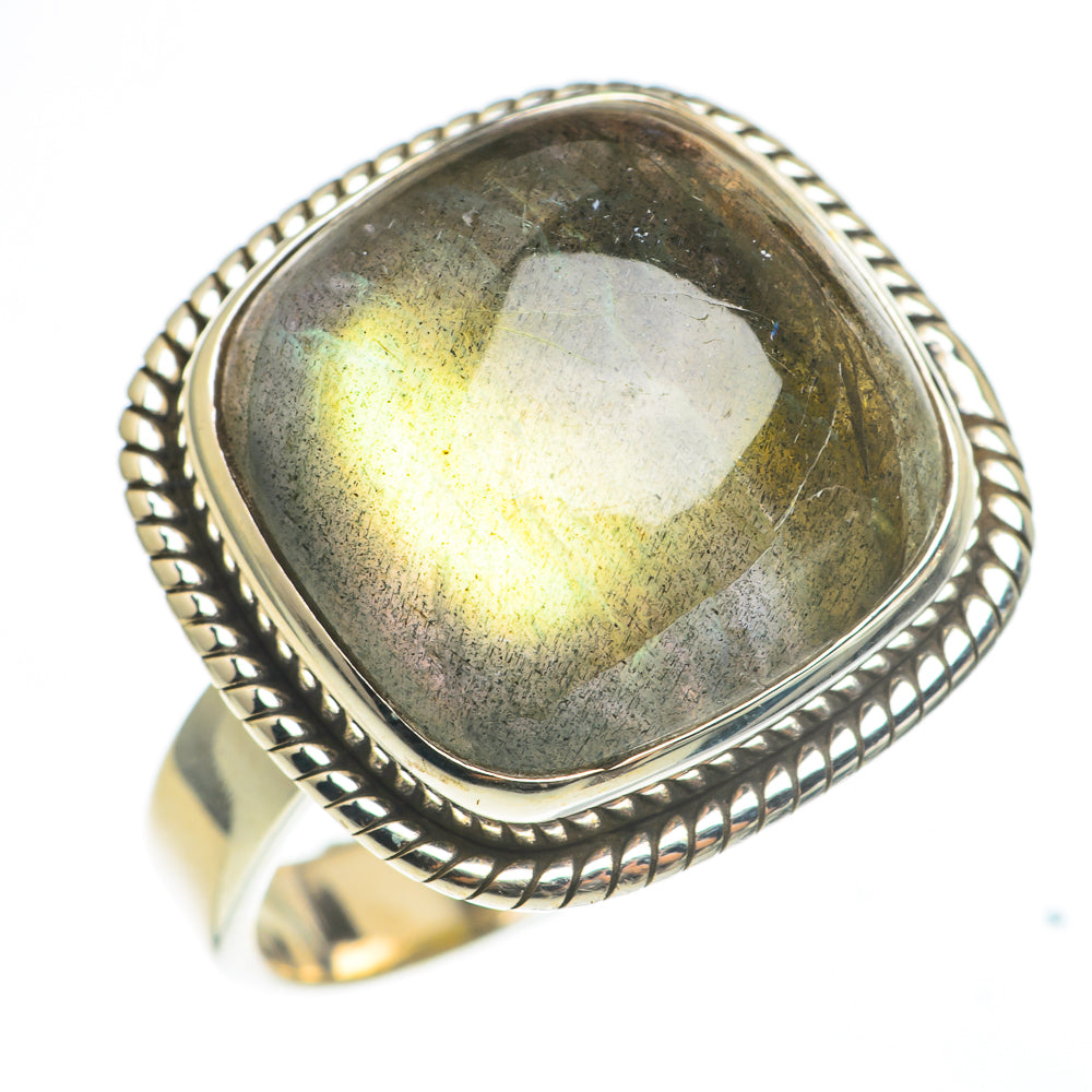 Labradorite Rings handcrafted by Anasilvercos - RING67034